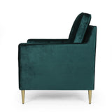 Christopher Knight Home® - Noble House - Hanlon Modern Glam Tufted Velvet Club Chair