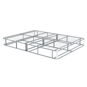 English Elm 9 9 in. Twin-XL Folding Mattress Foundation Bed Base – Portable Metal Frame, Non-Slip Cover, Compact Storage B011P216694