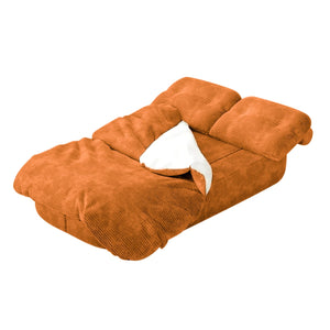 English Elm 2-In-1 Convertible Modular Sofa Bed - Memory Foam Comfort, No Assembly, Space-Saving Design For Small Rooms W3653P355592