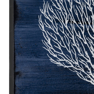 Crestview Collection Four Corals - Elegant Wall Decor From Crestview - Stunning China Art For Your Home's Aesthetic Appeal   Cvtop2984