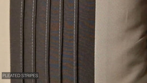 English Elm Lexia 7-Piece Queen Comforter Set - Rich Brown Jacquard, Embroidered Pillows, Modern Masculine Design B340P341965