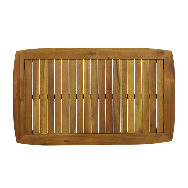 English Elm Christopher Knight Home® - Patio Loveseat And Coffee Table Set - Elegant Acacia Wood Frame, Cushions For Comfort & Style Outdoors 68628.00DT