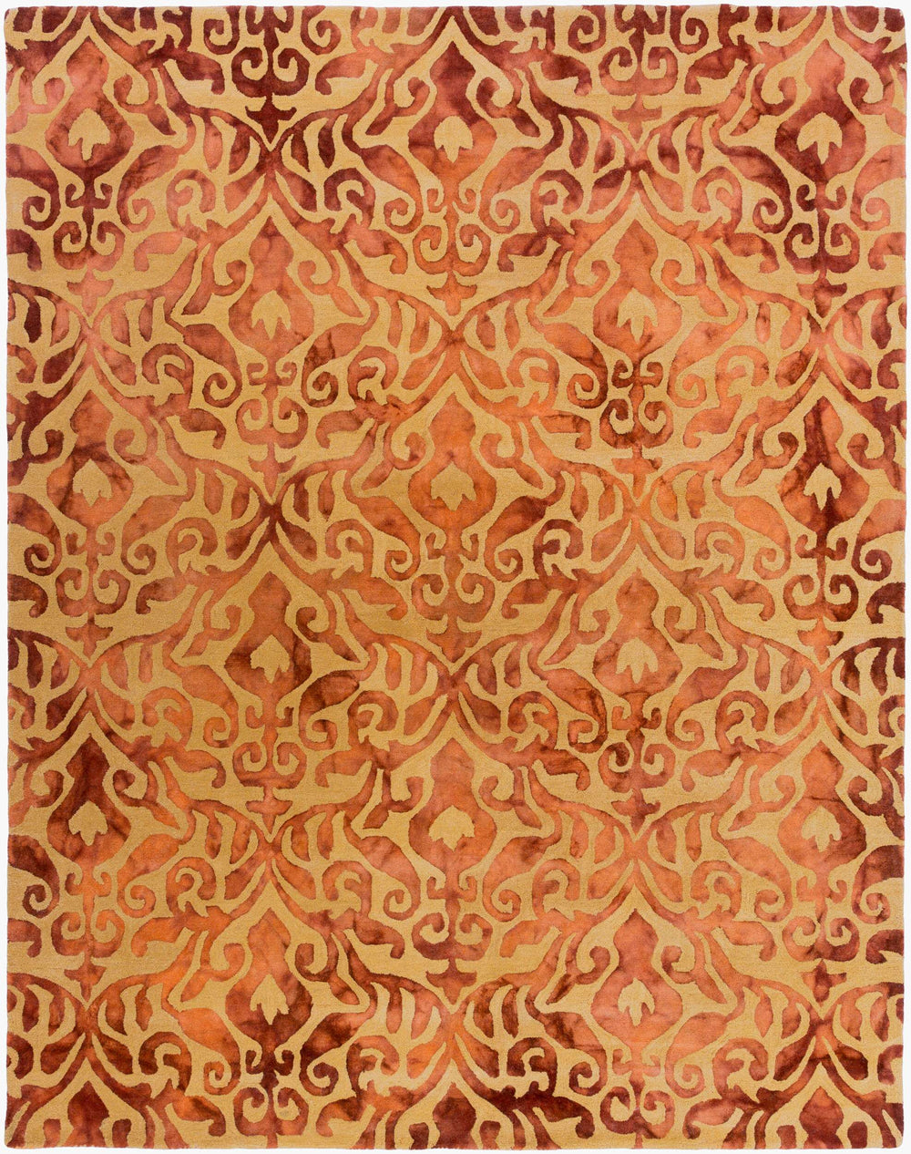 Surya Belladonna 8' X 10' Handmade Wool Rug - Rustic Charm, Cozy Vibes & Affordable Luxury For Your Home Camel Wool Bda3002-810