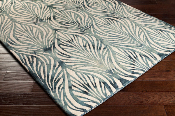 Surya Belladonna 8' X 10' Handmade Wool Rug - Rustic Charm, Cozy Vibes & Affordable Luxury For Your Home Green Wool Bda3006-23