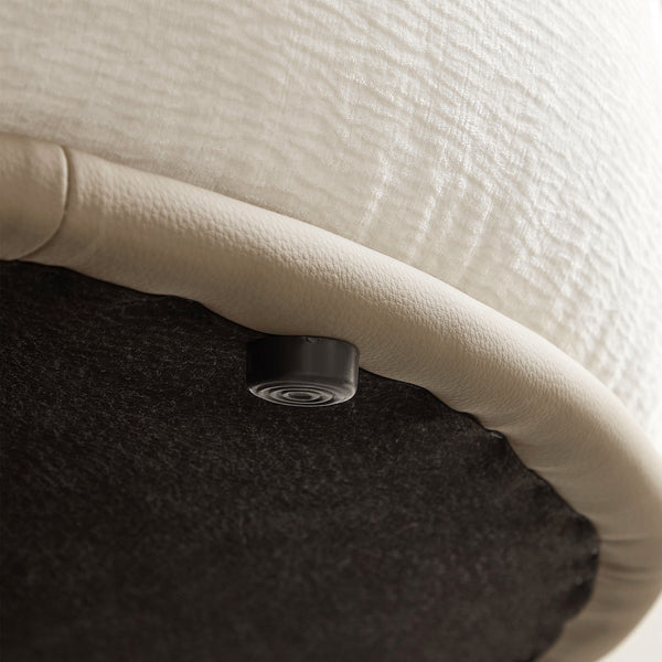 English Elm 134.63'' Modern L-Shape Sectional Sofa Couch With Right-Facing Chaise, Beige Fabric & Plush Pillows W876S00306