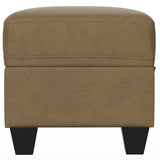 English Elm Wallace & Bay - Wallace & Bay  Drason Brown Storage Ottoman