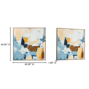 English Elm Cherish Abstract Canvas Wall Art Textured Acrylic Gallery Framed Living Room Decor B2769P498430