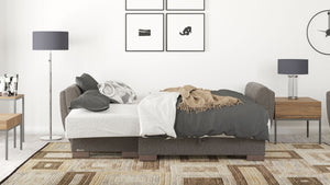 English Elm Primenest Skyhaven Convertible Chaise Lounge With Storage – Modern Comfort & Versatile Functionality B030P303529-GIGA