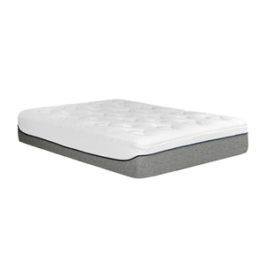 English Elm Ultra 13in Plush Gel Memory Foam Mattress Full Size - 3" Gel Layer, 13" Comfort, Motion Isolating Cover Grey+White 78 L x 17 W x 17 H B011P199719