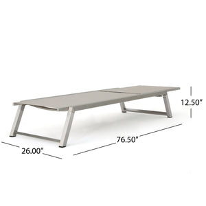 English Elm Christopher Knight Home® - Myers Chaise Lounges Set - Stylish Outdoor Seating With Adjustable Backrests & Durable Mesh Design 61407.00ECRMP2