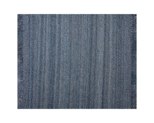 Sunpan Lindau Hand-Woven Rug - Sustainable Teal Beauty Crafted from Recycled PET Yarn by Skilled Artisans 8' X 10'