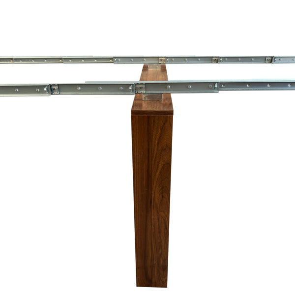 English Elm Multifunctional Extendable Console Dining Table Space Saving Mdf Design for Small Homes W331P386593