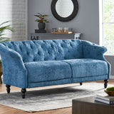 Christopher Knight Home® - Noble House - Morganton Contemporary Tufted 3 Seater Sofa