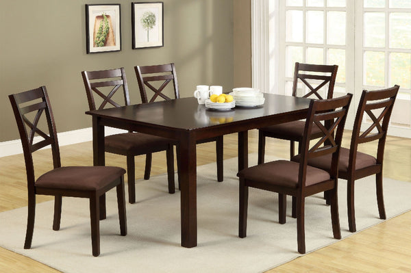 English Elm Transitional Counter Height 3pc Dining Set with USB Charging, Storage Shelves & Padded Seats Espresso 64 L x 41 W x 12 H B2741P384495