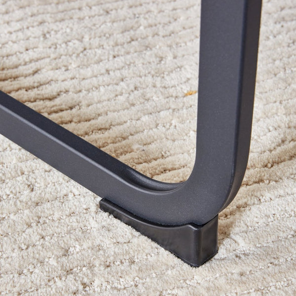 English Elm Table And Chair Set - 42-Inch Round Modern Dining Table With 6 Stylish Brown Fabric Chairs, Versatile Design W1151S03756-GIGA