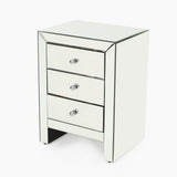 Christopher Knight Home® - Noble House - Lucretia Mirror Finished 3 Drawer Accent Table