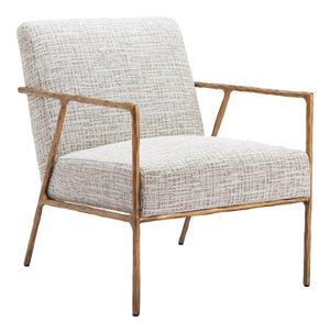 Norrebro Accent Chair Beige Frost 110270 Zuo Modern