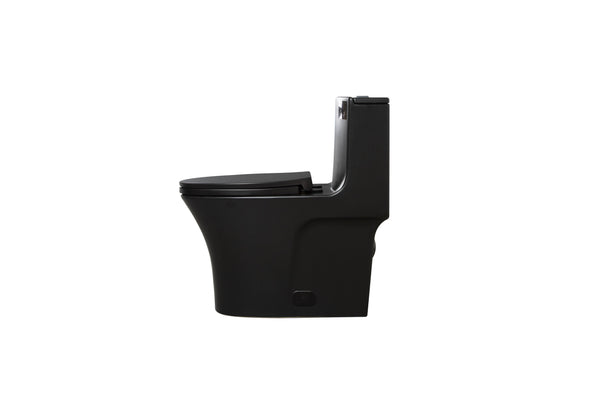 English Elm Toilet Floor Bolt Caps Corrosion Resistant Low Profile Polished Bathroom Finish Black W1920P224524