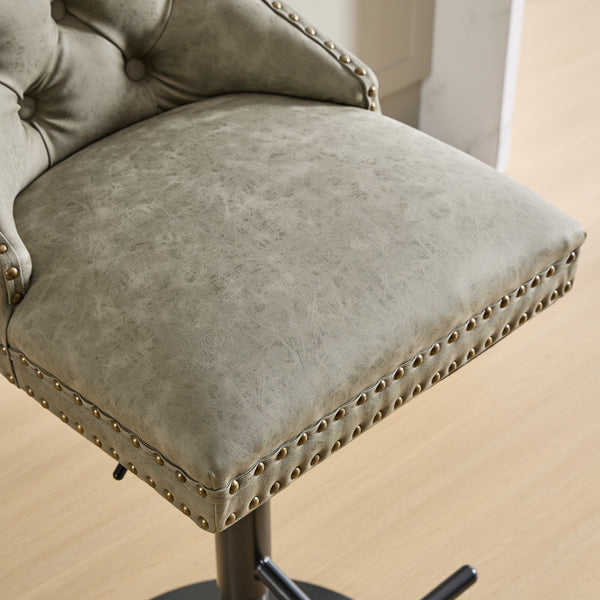 English Elm A&A Mid Century Dining Chair Set of 2 with Curved Ergonomic Walnut Back Upholstered Seat and Metal Legs Olive Green W1143P195202