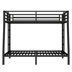 English Elm Metal Full Xl Over Queen Bunk Bed – Heavy-Duty, Space-Saving, Noise-Reducing Comfort For All Ages W1580S00238