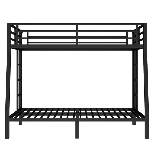 English Elm Metal Full Xl Over Queen Bunk Bed – Heavy-Duty, Space-Saving, Noise-Reducing Comfort For All Ages W1580S00238