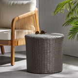 Christopher Knight Home® - Noble House - Keaton Wicker Barrel Side Table