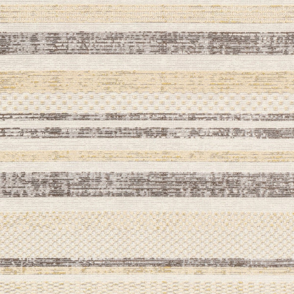 Livabliss Bodrum Coastal Polypropylene Indoor Outdoor Rug Hose Clean Low Pile Patio Living Room Cream, Light Be 5'3" x 7'3" BDM2342-5373