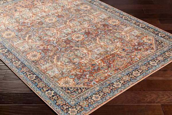 Livabliss Bodrum Traditional Polypropylene Area Rug Machine Woven Low Pile for Indoor Outdoor BDM2347-81012