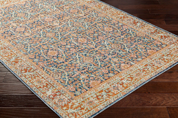 Livabliss Bodrum Traditional Medallion Polypropylene Area Rug Turkey Woven Low Pile Indoor BDM2348-81012