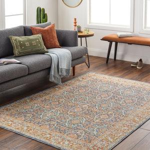Livabliss Bodrum Traditional Medallion Polypropylene Area Rug Turkey Woven Low Pile Indoor BDM2348-81012