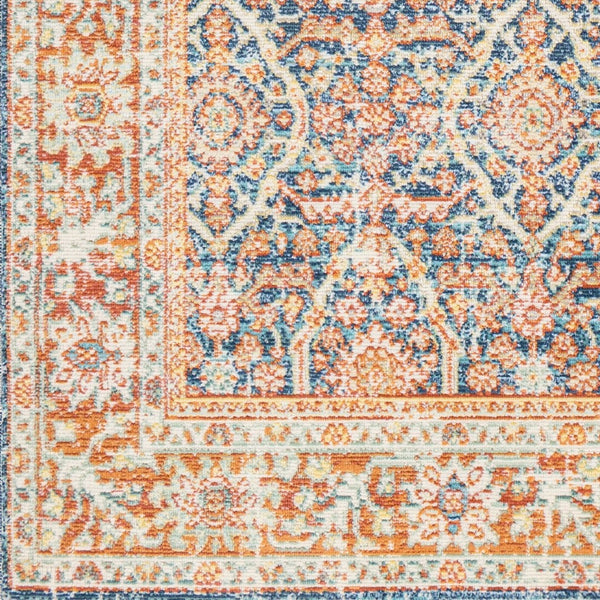 Livabliss Bodrum Traditional Medallion Polypropylene Area Rug Turkey Woven Low Pile Indoor BDM2348-81012