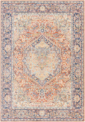 Livabliss Bodrum Turkish Polypropylene Area Rug Low Pile Indoor Outdoor Patio Living Room BDM2350-81012