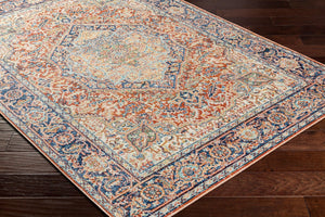 Livabliss Bodrum Turkish Polypropylene Area Rug Low Pile Indoor Outdoor Patio Living Room BDM2350-81012