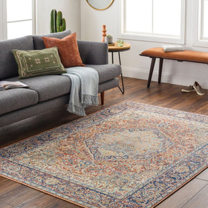 Livabliss Bodrum Turkish Polypropylene Area Rug Low Pile Indoor Outdoor Patio Living Room BDM2350-81012