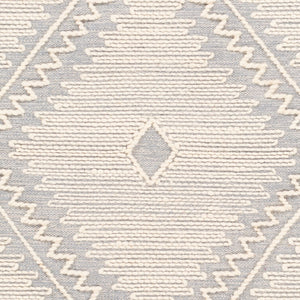 Surya Bedouin 2' X 3' Handmade Wool-cotton Rug – Unique Global Flair, Durable No-pile Design, Fringe Accent Slate Cotton,Wool Bdo2303-35