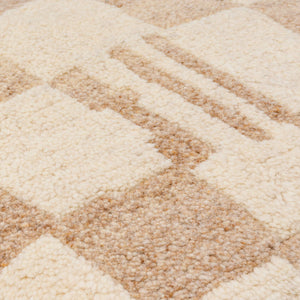 Surya Balder Modern 18" Accent Pillow - Luxurious Wool & Cotton Blend For Cozy Comfort & Style Ivory Wool,Cotton,Cotton Bdr002-1818p