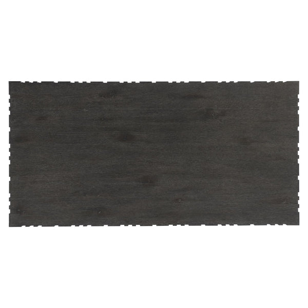 Bernhardt Bernhardt Cowley Cocktail Table — Sculptural Rustic Oak Coffee Table With Geometric Pattern, Tadon Finish 529019