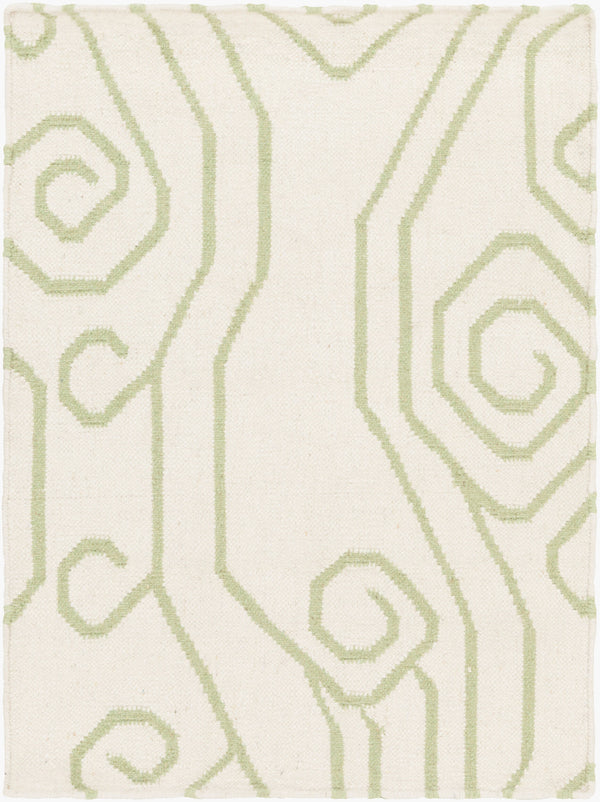 Surya Boardwalk 2'6" X 8' Handmade Coastal-inspired Wool Rug - Durable, Charming, Beachy Decor Accent! Ivory Wool Bdw4006-23