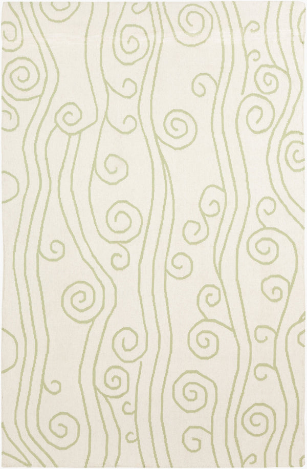 Surya Boardwalk 2'6" X 8' Handmade Coastal-inspired Wool Rug - Durable, Charming, Beachy Decor Accent! Ivory Wool Bdw4006-3353