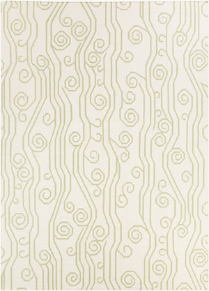 Surya Boardwalk 2'6" X 8' Handmade Coastal-inspired Wool Rug - Durable, Charming, Beachy Decor Accent! Ivory Wool Bdw4006-811