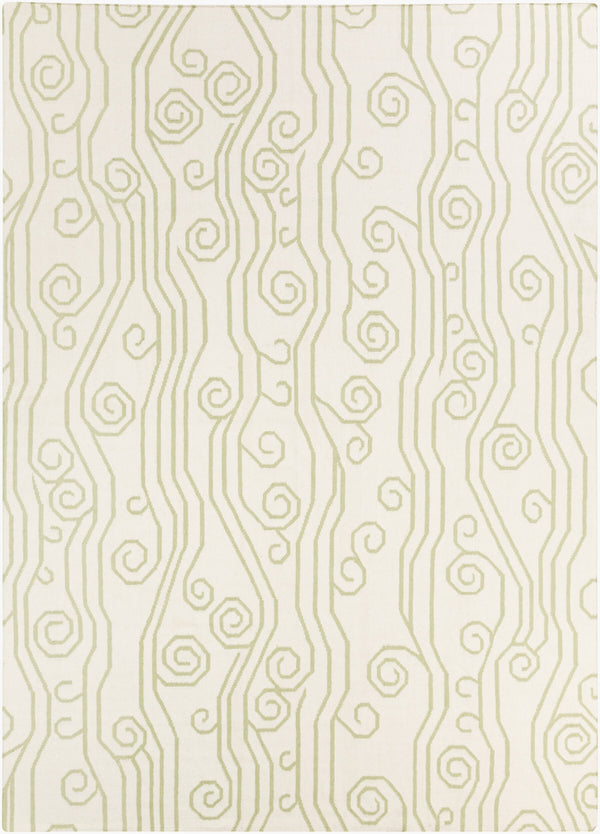 Surya Boardwalk 2'6" X 8' Handmade Coastal-inspired Wool Rug - Durable, Charming, Beachy Decor Accent! Ivory Wool Bdw4006-811