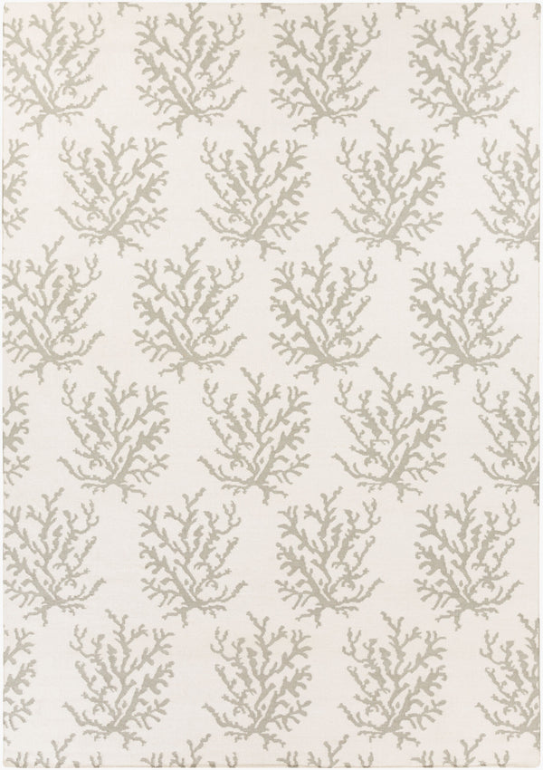 Surya Boardwalk 2'6" X 8' Handmade Coastal-inspired Wool Rug - Durable, Charming, Beachy Decor Accent! Ivory Wool Bdw4007-3353