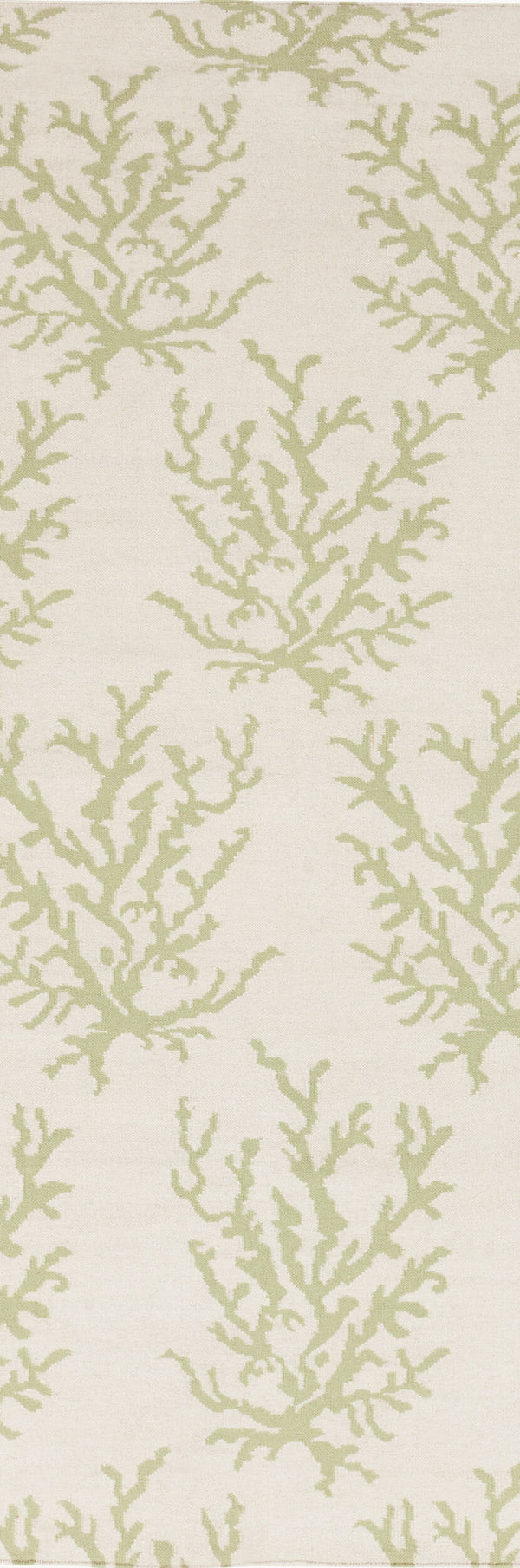 Surya Boardwalk 2'6" X 8' Handmade Coastal-inspired Wool Rug - Durable, Charming, Beachy Decor Accent! Ivory Wool Bdw4008-268