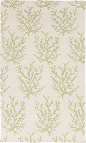 Surya Boardwalk 2'6" X 8' Handmade Coastal-inspired Wool Rug - Durable, Charming, Beachy Decor Accent! Ivory Wool Bdw4008-811