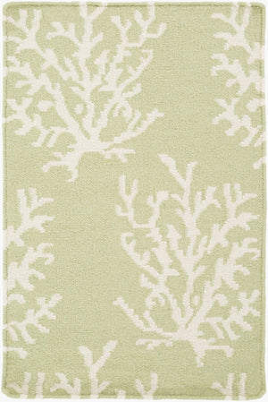 Surya Boardwalk 2'6" X 8' Handmade Coastal-inspired Wool Rug - Durable, Charming, Beachy Decor Accent! Ivory Wool Bdw4009-3353