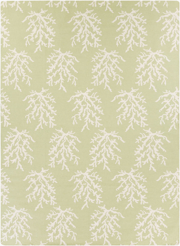 Surya Boardwalk 2'6" X 8' Handmade Coastal-inspired Wool Rug - Durable, Charming, Beachy Decor Accent! Ivory Wool Bdw4009-811