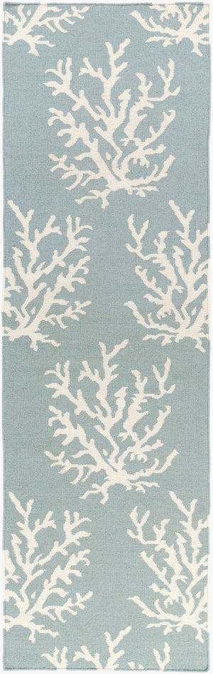 Surya Boardwalk 2'6" X 8' Handmade Coastal-inspired Wool Rug - Durable, Charming, Beachy Decor Accent! Ivory Wool Bdw4010-268