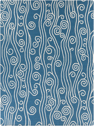 Surya Boardwalk 2'6" X 8' Handmade Coastal-inspired Wool Rug - Durable, Charming, Beachy Decor Accent! Ivory Wool Bdw4019-811