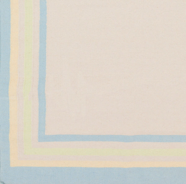 Surya Boardwalk 2'6" X 8' Handmade Coastal-inspired Wool Rug - Durable, Charming, Beachy Decor Accent! Ivory Wool Bdw4023-268