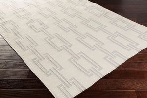 Surya Boardwalk 2'6" X 8' Handmade Coastal-inspired Wool Rug - Durable, Charming, Beachy Decor Accent! Beige Wool Bdw4042-268